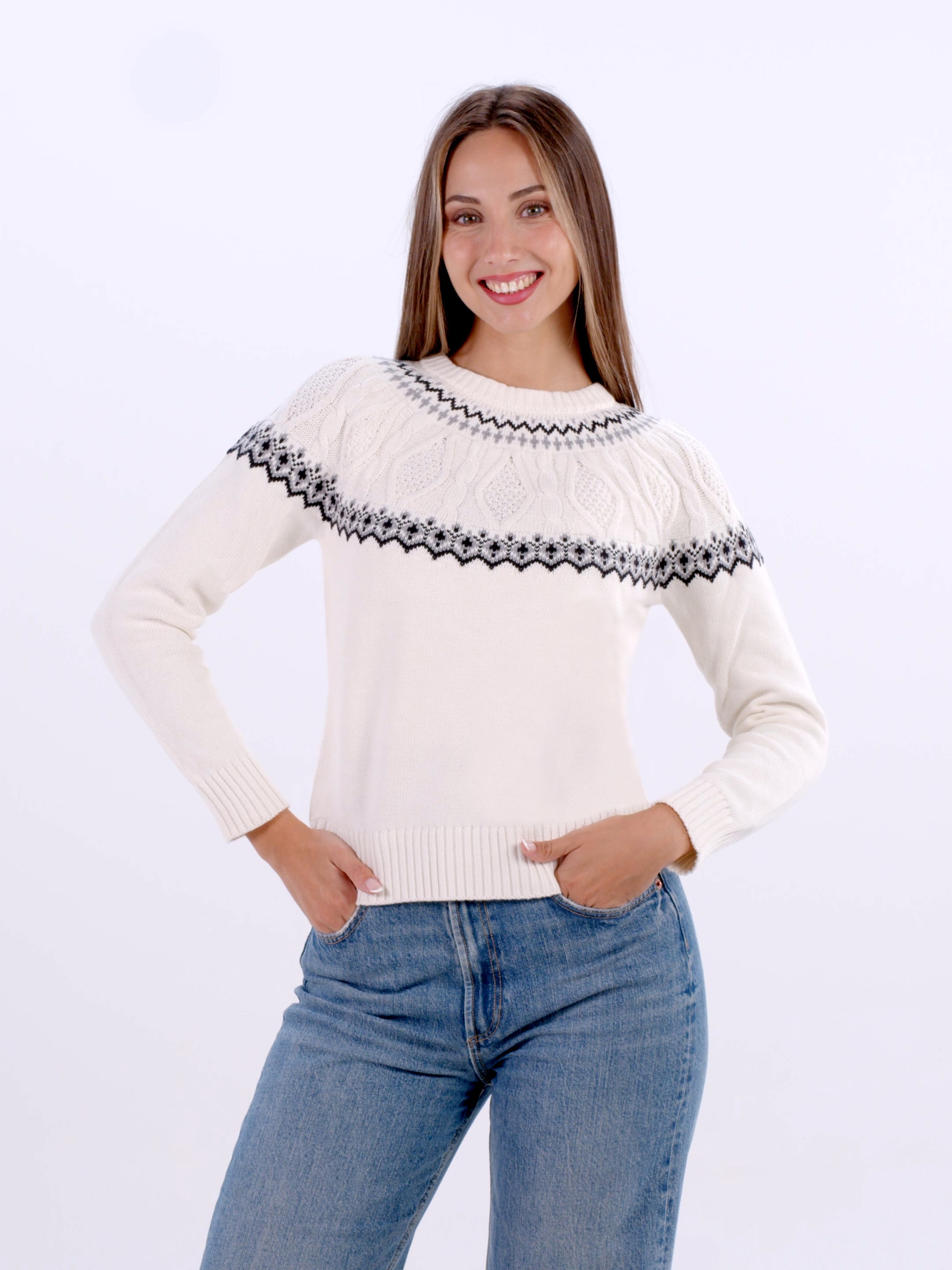 Pull Femme Arctic en 100 % Coton Bio